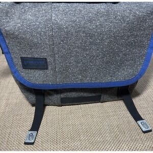 Timbuk2 Classic Messenger Bag Gray Blue X-Small Itsy Bitsy Teenie Weenie